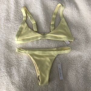 Kira swim ribbed bikini set